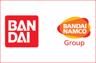 Logotipos de Bandai y Bandai Namco Group