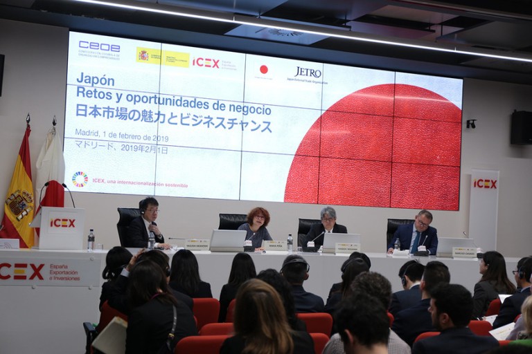 Imagen del seminario sobre nuevas oportunidades de negocio España-Japón
