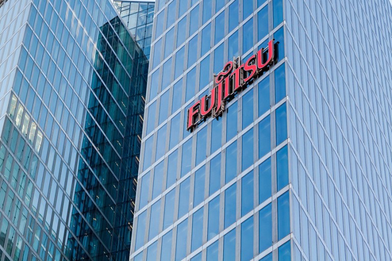 Imagen de la sede de Fujitsu en Japón