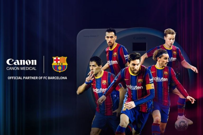 Imagen FC Barcelona y Canon Medical